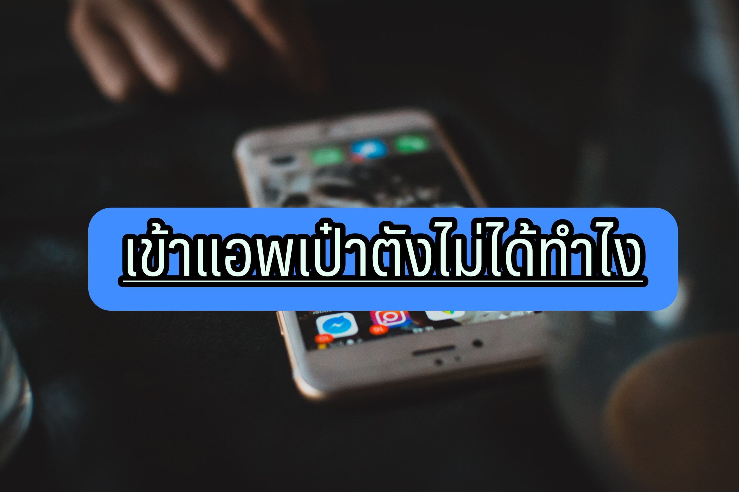 เข้าแอพเป๋าตังไม่ได้ 2564 (2)