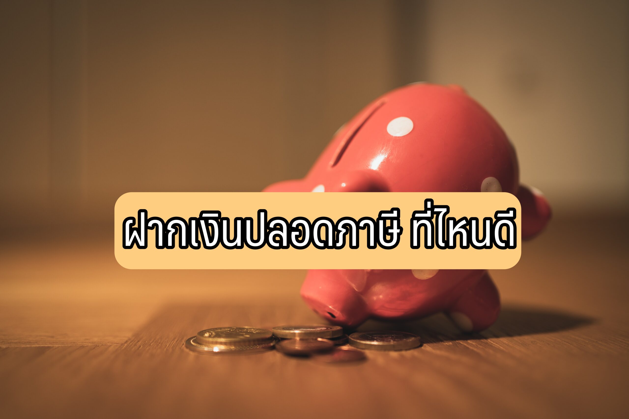 เงินฝากปลอดภาษี 2564 ธนาคารไหนดี ดอกเบี้ยสูง